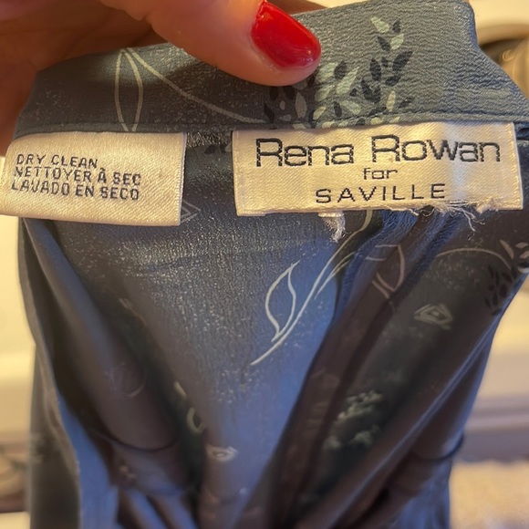 Vintage 100% silk summer skirt - Picture 3 of 5